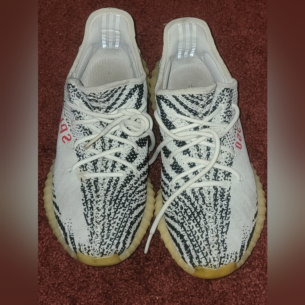 Yeezy zebra size 11 used